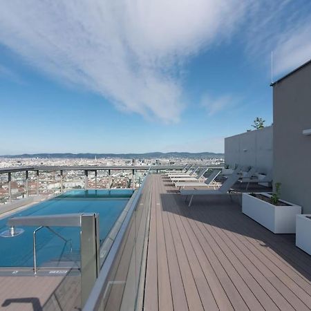 Hoch Hinaus, Neu Und Stilvoll Mit Pool Am Dach Διαμέρισμα Βιέννη Εξωτερικό φωτογραφία